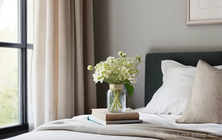 EMF와 정서적 웰빙 저EMF 환경의 중요성 - **Prompt 1: Serene Bedroom Sanctuary for Deep Sleep**
"A cozy and tranquil bedroom sanctuary, ba...