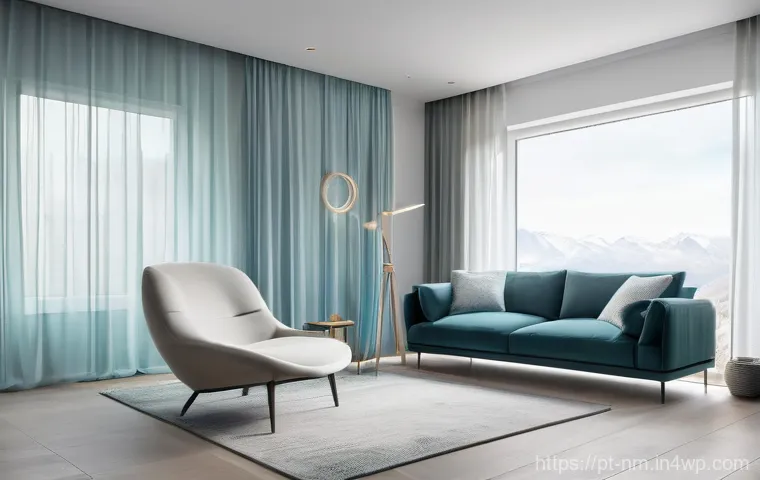 EMF 필터링 기술 최신 동향 - Prompt 1: Serene Home Sanctuary with Integrated EMF Protection**